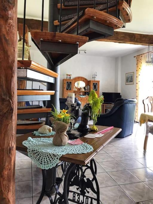Obergeschosswohnung Mit Ausblick Mechernich Bagian luar foto
